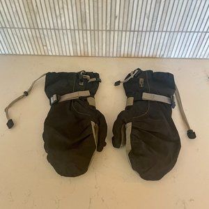 REI Black Shell Ski‎ and Snow Sport Mittens,  Unisex, Size Large